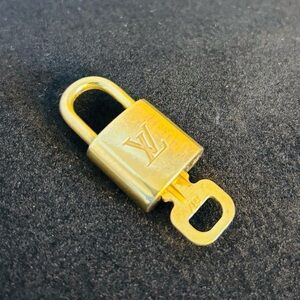 Authentic Gold Louis Vuitton Lock and Key - #317